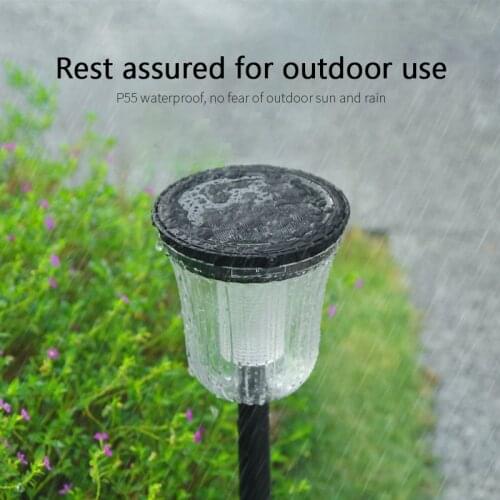 Household Solar Outdoor Lighting Garden Decoration Landscape Light Garden Plug-in Light LED Waterproof Energy-saving Lamp