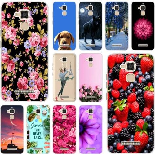 Case for ASUS Zenfone 3 MAX ZC520TL Case Cover 5.2" Fashion Flower Pattern Bumper FOR Zenfone 3 MAX ZC520TL ZC 520TL X008D Coque