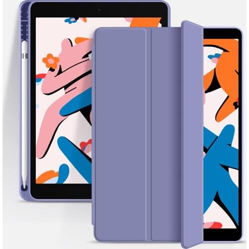Pencil Cases For iPad Pro 12.9 Case 2021 M1 Funda iPad Pro 11 Case 2020 iPad Air 4 Case iPad 8th Generation Case 10.2 9.7 10.5