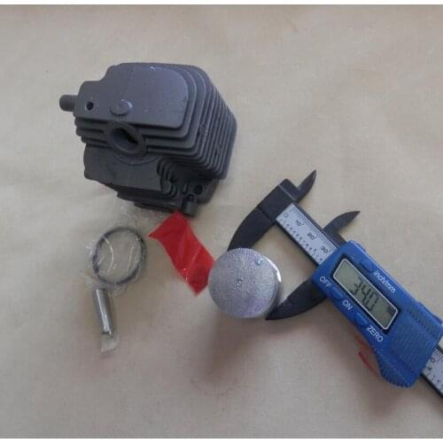 EC025 CYLINDER ASSY 34MM FOR Robin SUBARU EC025G kawasaki PST75H OCHIAI OHT750R 24.5CC HEDGE TRIMMER ZYLINDER HEAD PISTON KIT