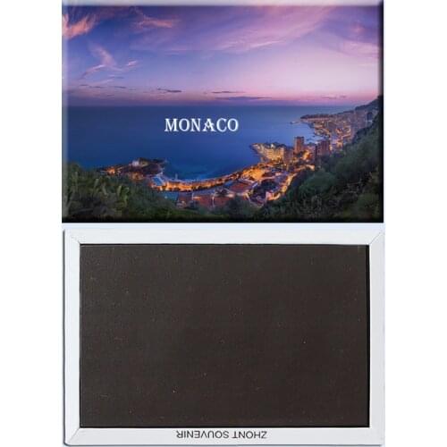 Monaco seafront paradise aerial view22892 Travel fridge magnets