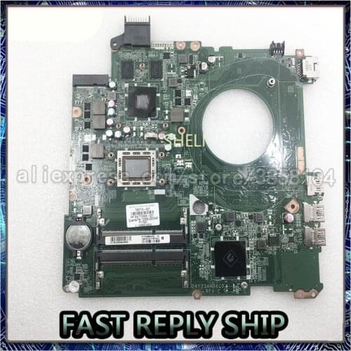 SHELI For HP 15-P 766715-001 766715-501 766715-601 laptop motherboard notebook pc DAY23AMB6F0 DAY23AMB6C0 A10-5745M CPU test ok
