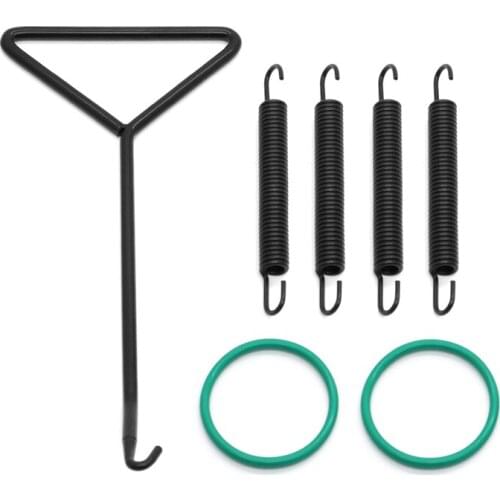 YFZ 350 ATV Motorcycle Exhaust Pipe Springs w/ O-Ring w/ Spring Puller For Yamaha YFZ350 BANSHEE 350 1987 - 2006 2005 2004 2003