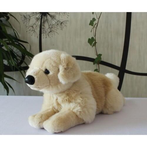 Real Life Plush Labrador Doll Toy Cute Stuffed Animal Toys Children Birthday Present Pillow