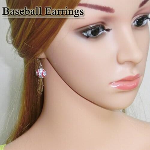 Baseball Earring