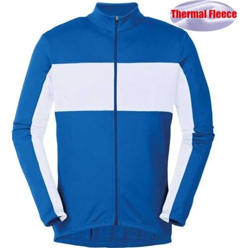 Thermal Fleece 2019 Winter Cycling Jersey Cycling Clothing Long Sleeve Bike Jersey Bicycle Jacket Maillot Ropa Ciclismo 2019