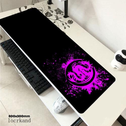 Extended Mouse Pad Anime Dragon Large Gaming Mouse Pad- Computer Keyboard Mouse Mat Mousepad Rubber Base mouse pad