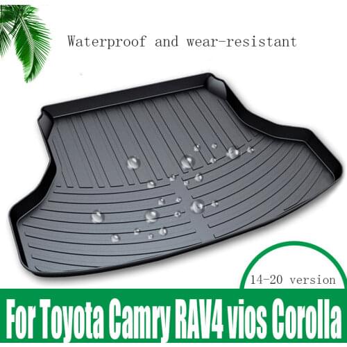 Suitable for Toyota Camry RAV4 trunk mat vios corolla trunk carpet 14-20 version auto parts