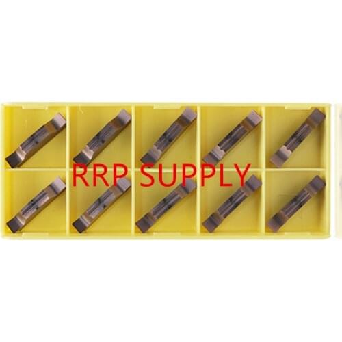 10pcs MGGN150-JM/MGGN200-JM/MGGN300-JM LF6018 carbide inserts,CVD coating,to cut steel, alloy steel and stainless steel, DESKAR