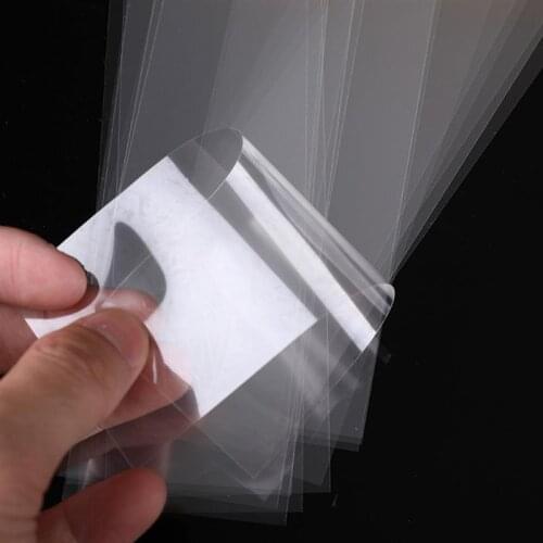 10pcs Transparent PET Film Heat Resistant Clear Film Sheets Plastic Sheet For Box Packaging Materials DIY Crafts