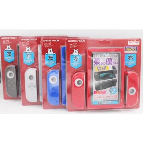 4 Colors Silicone Case For NS Switch JOY-CON Protective Cover For Switch Console Soft Silicone sleeve