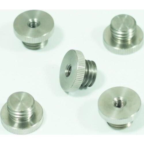 5pcs 1/4"-20 to 5/8"-11 Threaded Female to Male fr Tripod laser level Adapter