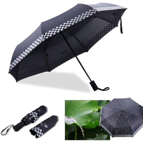 Car Automatic Umbrella For MINI Cooper R55 R56 R57 R58 R59 R60 R61 F54 F55 F56 F57 F60 Clubman Countryman Paceman For Mini Logo