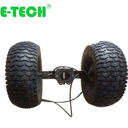 DC brushless 15 inch single shaft gearless electric hub motor wheel 48V 800W max 40km/h with mounting bracket