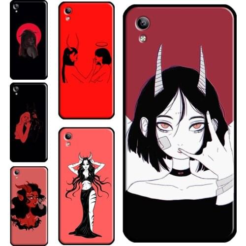 Devil Girl Woman Case For Vivo Y11 2019 V17 Neo V20 SE V11i S1 Y1S Y12 Y15 Y17 Y19 Y20S Y30 Y70 Y81 Y91C