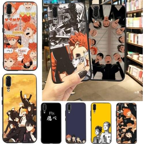 Anime volleyball boy Phone Case For Huawei P20 P30 P40 lite Pro P Smart 2019 Mate 10 20 Lite Pro Nova 5t