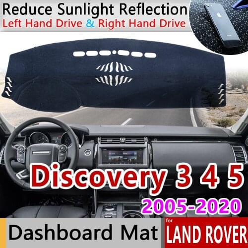 For Land Rover Discovery 3 4 5 2005~2020 LR3 LR4 LR5 Anti-Slip Mat Dashboard Cover Pad Sunshade Dashmat Accessories L319 L462