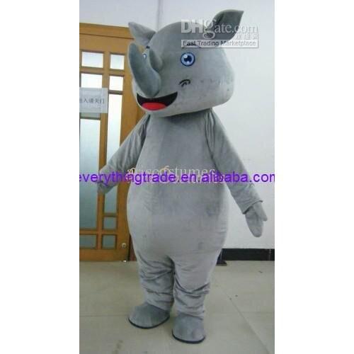 Hot sale 2017 Adult rhion sea animal outfit mascot fancy dress costumes animal costume party costumes