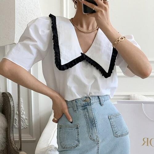 Черные блузки JulyPalette China At AliExpress