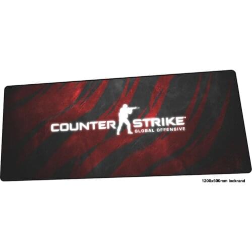 Cs go mouse pad 1200x500mm mousepads big gaming mousepad gamer anime large High quality mouse pads keyboard pc pad