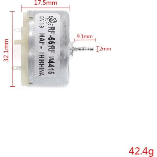 Mabuchi DC 3V-12V 6V 7.2V 9V 12V Micro RF-500TB-12560 14415 18280 Motor Precious Metal Brush Mini 32MM Electric Humidifier Alarm