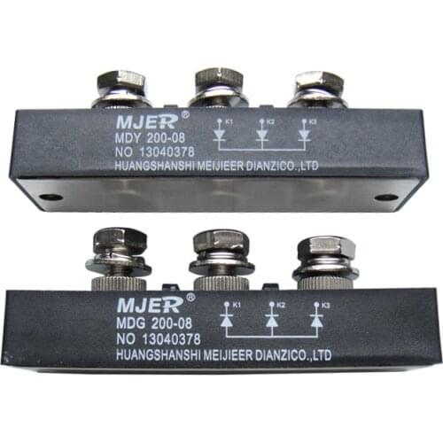 MDG MDY 200A800V Welder Module Diode Modules MDG/MDY Three Terminal SMALL MDG/MDY200-08 mdg200a mdy200a