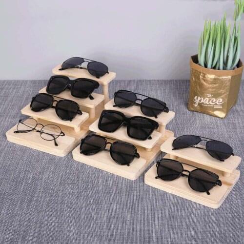 New Fashion Multi Tier Wood Makeup Organizer Nail Polish Display Cosmetic Stand Plastic Jewelry Toy Storage Glasses Rack