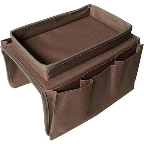 Couch sofa chair armrest organizer for tablet magazine phone or TV remote