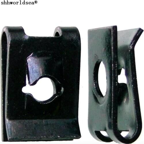 Shhworldsea auto metal clip Front and rear bumpers for hyundai