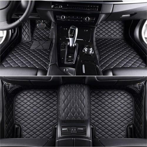 Custom 5 seat car floor mat for bmw audi for vw toyota honda car mats