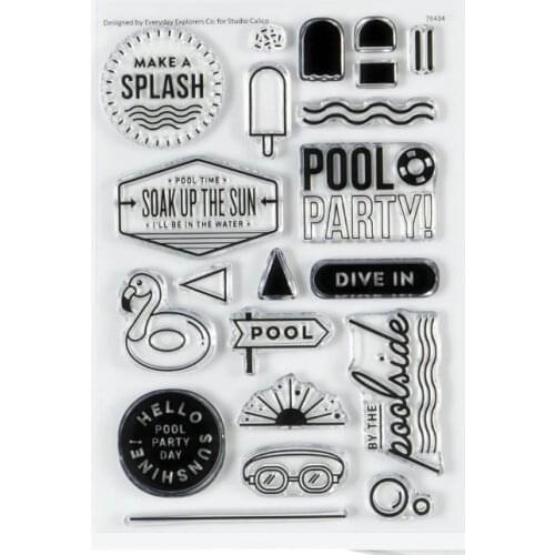 Background transparent Clear Silicone Stamp/Seal for DIY scrapbooking/photo album Decorative clear stamp sheets B0648