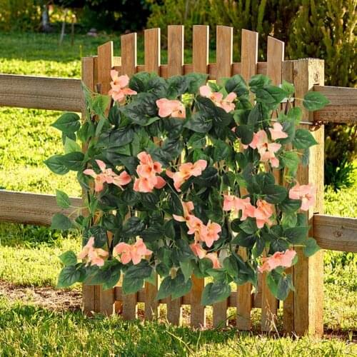 Garden Privacy Fence Expandable Vivid Reusable Firmly Structure Flexible Artificial High Quality Trellis Hedge Greenery Walls