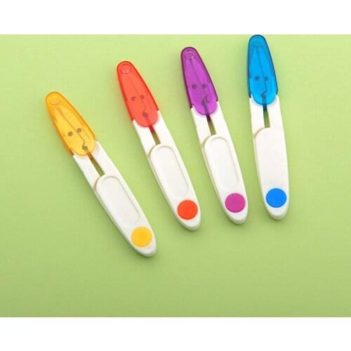 U Shape Yarn Scissor Embroidery Cross-Stitch Craft Cutter Sewing Trimming Scissors Thread Snips Trimming Nipper Sewing Supplies