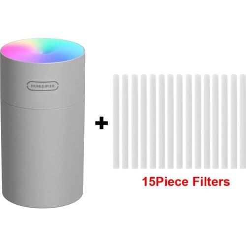Upgraded Version Of The Colorful Cup Air Humidifier The Second Generation 270ml Ultrasonic Aroma Diffuser Purifier With 7 Colors