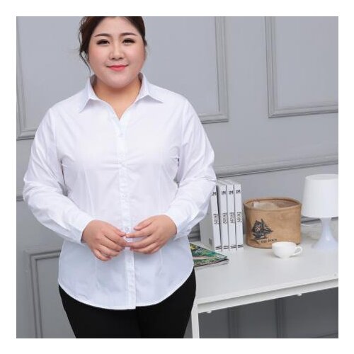 Plus Size 7xl 10XL Womens White Blouse Tops and Blouses Oversized Blusas Mujer De Moda Bluzki Damskie DJ631