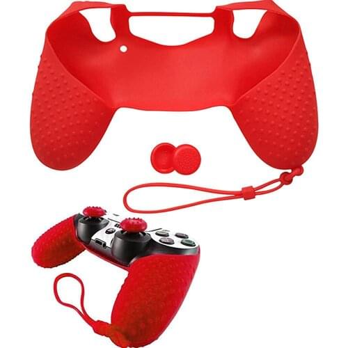 2021 Silicone Protective Skin Cover Case for Playstation PS4 Controller Gamepad Joystick