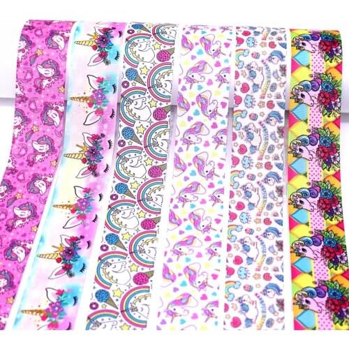 50 yard cartoon ribbon printed grosgrain ribbon 30795