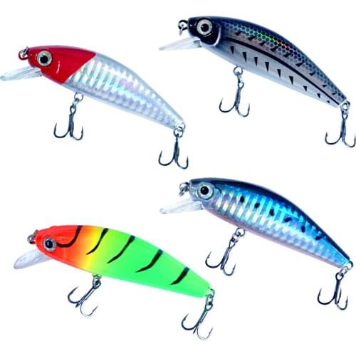 75MM/10.5G Japanese Five-mesh Super Long-distance Submerged Minoru Submerged Bionic Hard Bait Fishing Tackle Products