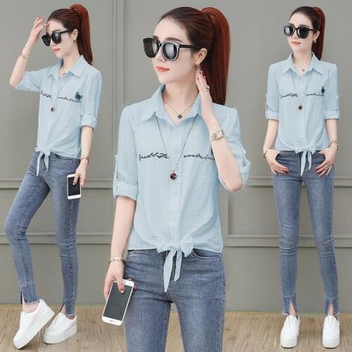 Blouse Women Shirt Womens Long Sleeve Spring and Autumn Tops Shirt Blusas Mujer De Moda