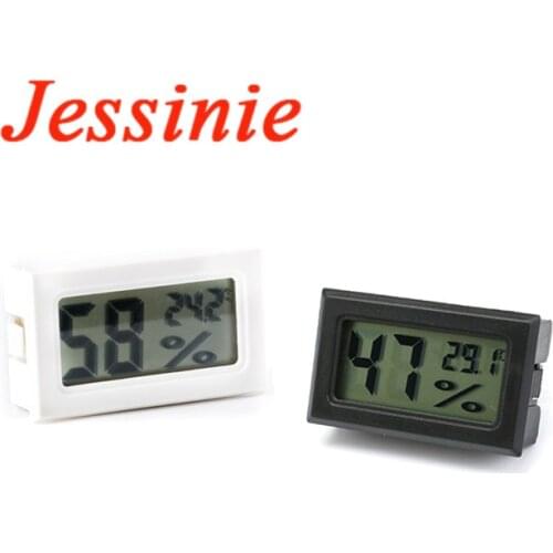PC Mini LCD Digital Hygrometer Thermometer Sensor For Incubator Temperature Indoor Convenient Display Humidity Detector Meter