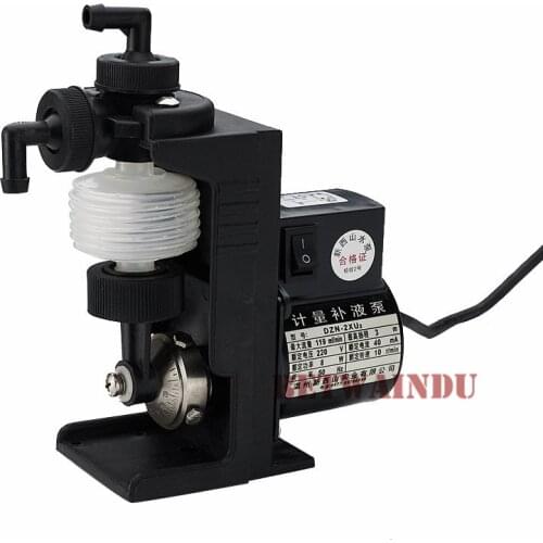 DZN-2X Dosing Metering Pump Self-priming Bellow Pump 0.5M Suction 119ML/MMIN Flow Max Liquid Additive