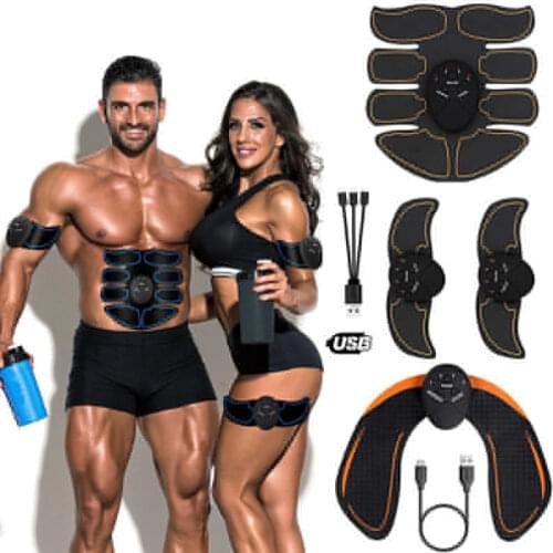 Rechargeable EMS Hip Trainer Muscle Stimulator Toner Buttocks Lifting Fitness Equiment Weight Loss Body Slimming Massager Unisex