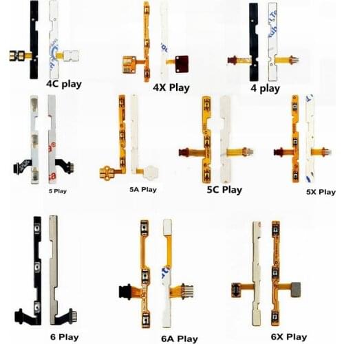 New Power On Off Volume Button Flex Cable For Huawei Honor 4 4C 4X 5 5A 5C 5X 6 6A 6X Repair Parts