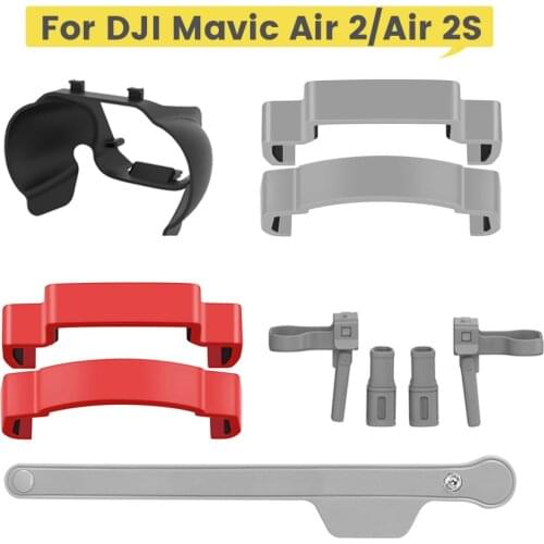 Lens Hood Gimbal Protective Cap Anti-glare Cover Sunshade Accessories for DJI Air 2S / Mavic Air 2 UAV Camera