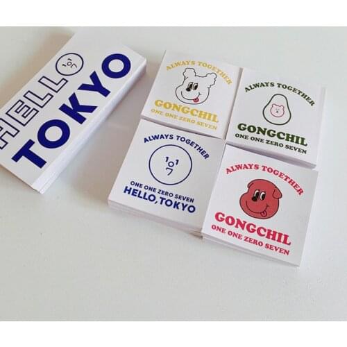 Korean Ins Rogue Dog Cute Stickers 10 Sheets Waterproof Envelope Sealing Paster Mobile Phone Diy Decorative Sticker Stationery