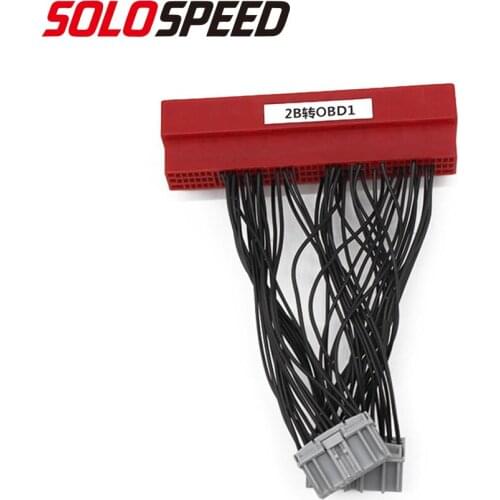 OBD2B to OBD1 Car ECU Conversion Harness Adapter Jumper Wiring Wire Harness Fit For Honda Civic