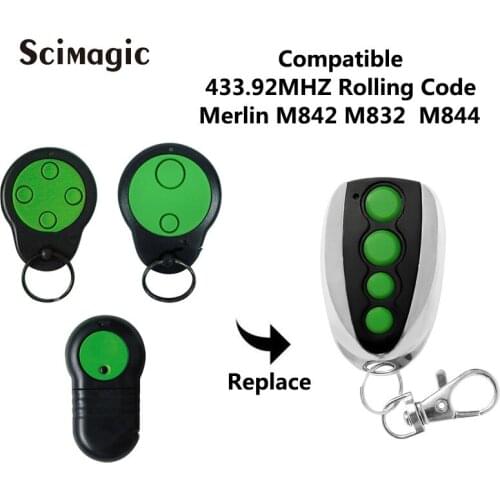 Merlin M832/M844/M842 Compatible Garage/Gate Door Remote Prolift 230T/430R