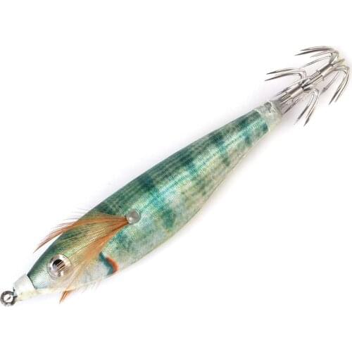 1PC Squid Egi Soft Fishing Lure Hook 10g 8cm Bait Colors Barbed Simulation Cuttlefish High Carbon Steel Hooks