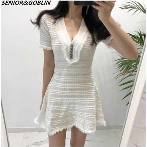 SENIOR&GOBLIN Summer Knitted Dresses