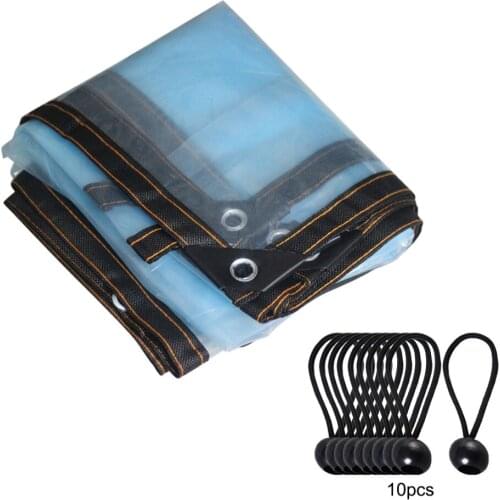 Sunblock Shade Cloth UV Resistant Shade Net Mesh With 10 Ball For Greenhouse Swimming Pool Patio Yard